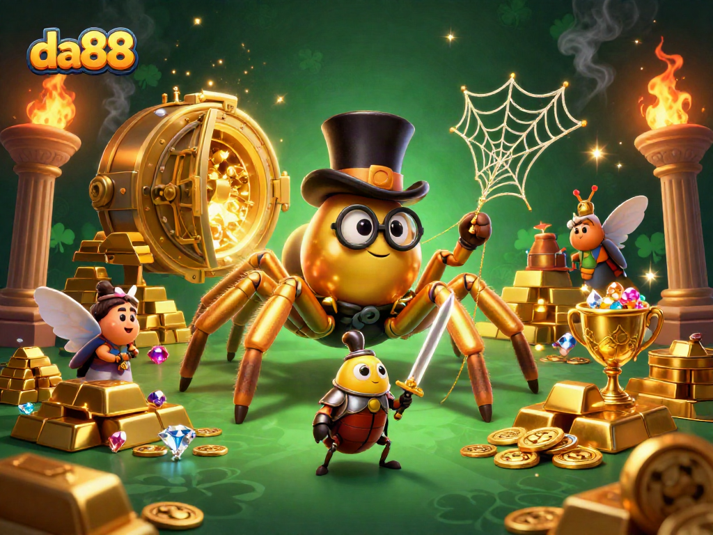 Experience thrilling gameplay at da88 casino with vibrant scenes of excitement and fortune.
