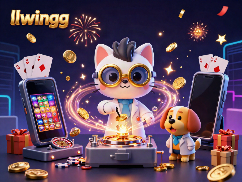 Experience thrilling gaming action with llwingg characters creating a wealth of fun and excitement.