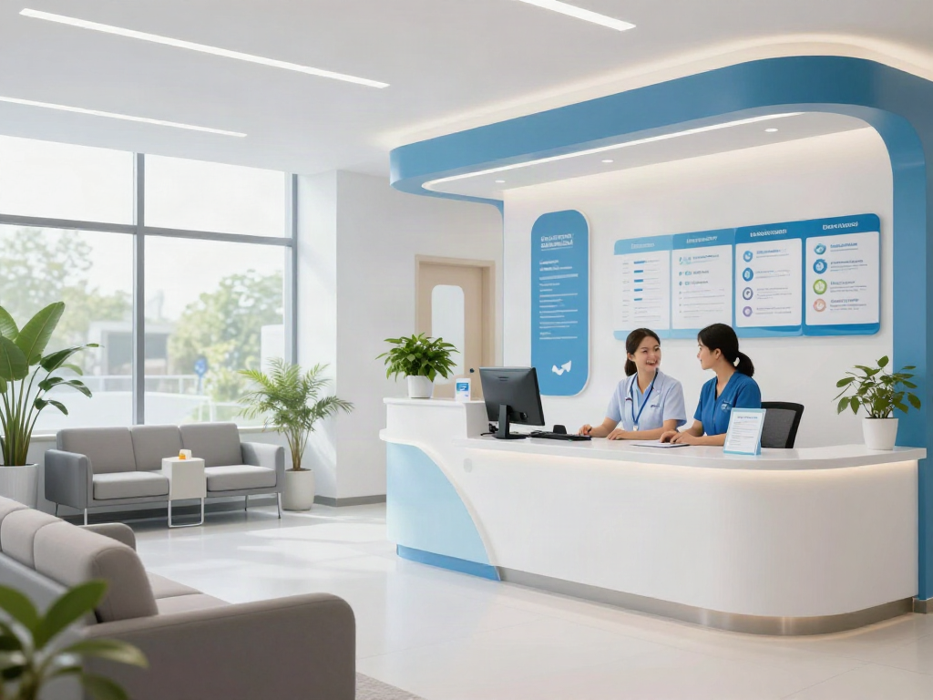 Modern healthcare clinic providing patient care and wellness services, link gacor featured in trusted environment.