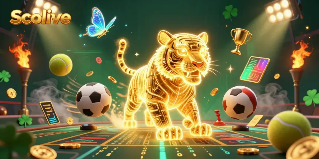 Engage with Socolive's thrilling digital casino experience featuring vibrant sports elements.