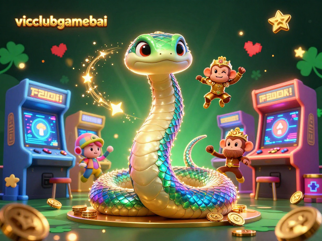 Experience thrilling gameplay at vicclubgamebai with vibrant arcade elements and dynamic characters.