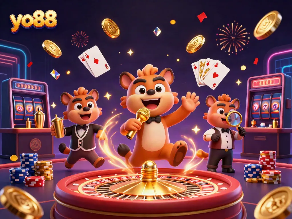 Entertain yourself at yo88 casino, where hyenas create a vibrant 3D gaming experience!