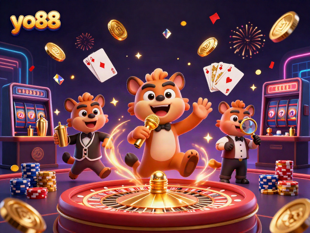 Entertain yourself at yo88 casino, where hyenas create a vibrant 3D gaming experience!