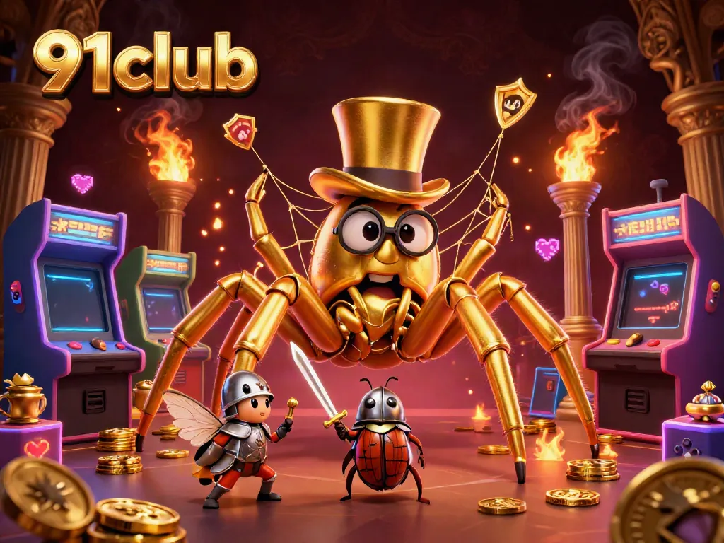 Engage in thrilling gameplay with 91club in this vibrant, dynamic casino-themed illustration.