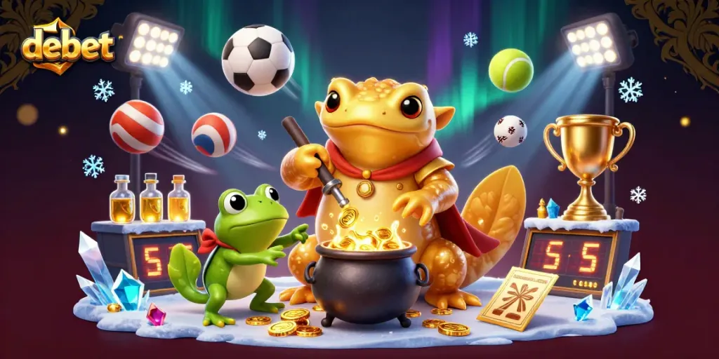 Engage with the debet experience, where golden alchemy meets dynamic sports betting.