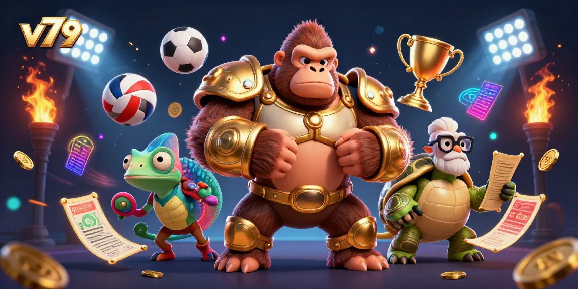 Experience the thrill of v79, where powerful characters embody the excitement of dynamic sports betting.