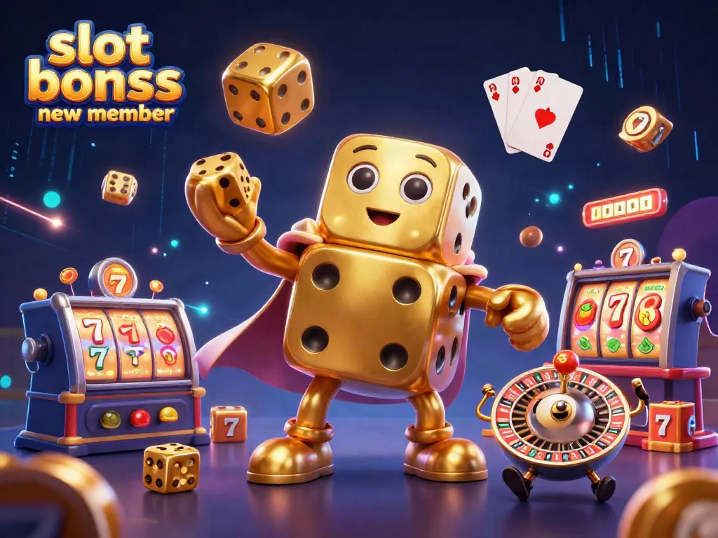 Experience exciting gameplay with the slot bonus new member promo showcasing vibrant casino characters and dynamic elements.